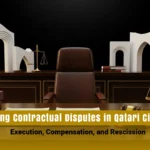 Handling Contractual Disputes in Qatari Civil Code: Execution, Compensation, and Rescission